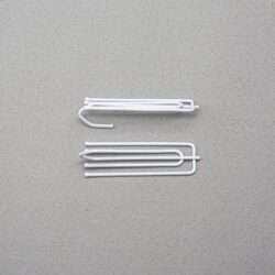 4 poot plooihaak gordijn