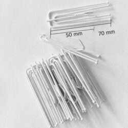 4 poot shortneck voor gordijnen met plooiband