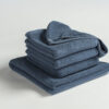 Handdoeken UNO Maroyathome Vintage Blauw biologisch katoen