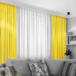 lemoni helder geel groen luxe verduisterende-gordijnen extra dik en isolerend