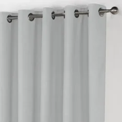 George Licht Grijs Wit verduisterend gordijn