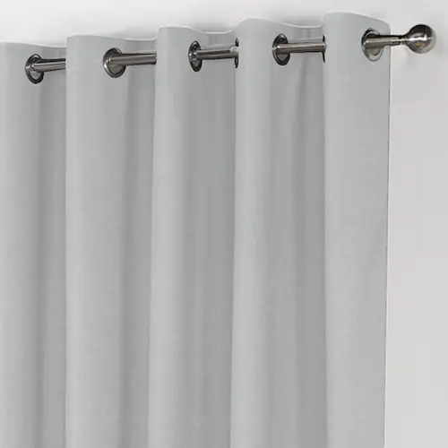 George Licht Grijs Wit verduisterend gordijn