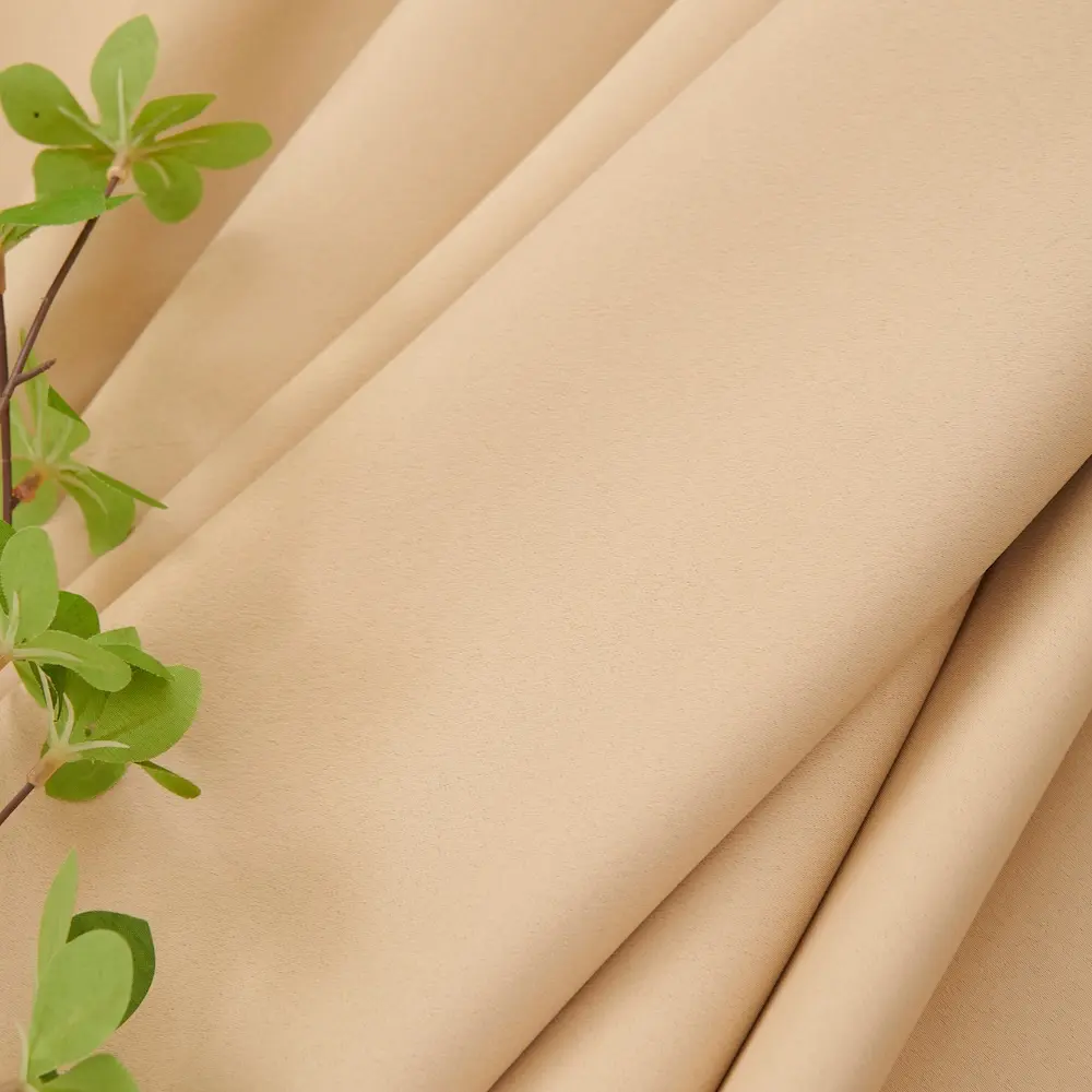 RUBEN basisserie - semi-verduisterend - gordijn met ringen - 288 x 180 cm - Beige - Afbeelding 7