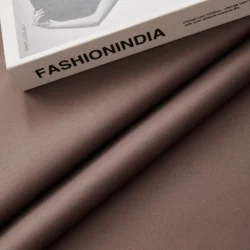 Elsa Ruben verduisterend gordijn Donker taupe stof detail 2