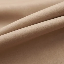 Lemoni Licht taupe semi-verduisterend gordijn stof detail 3