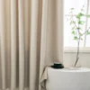 LEMONI verduisterende gordijnen met plooiband - kant en klaar - 150 x 250 cm - off white