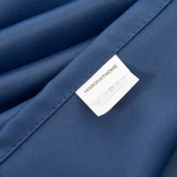 Ruben Elsa verduisterende gordijnen donker blauw merklabel