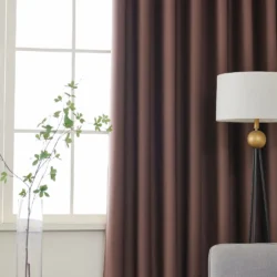 Ruben verduisterend gordijn met ringen - hangend