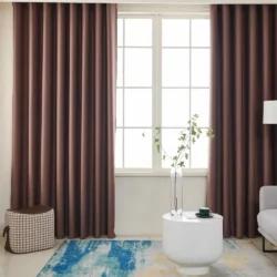 Ruben verduisterend gordijn met ringen - woonkamer