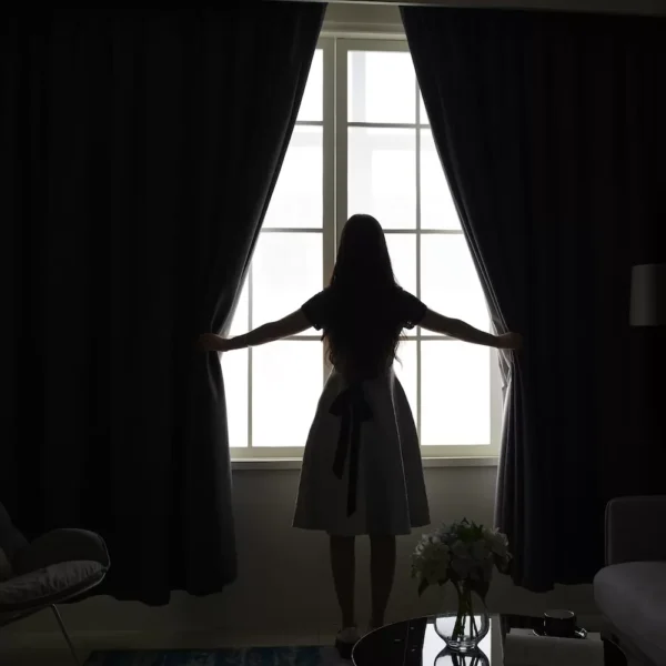 100% verduisterende gordijnen