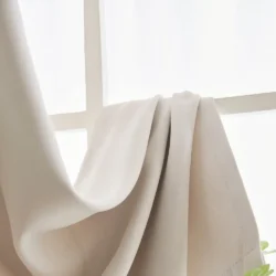 Ruben semi-verduisterend gordijn off white - stofdetail 4