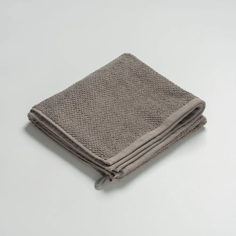 Maroyathome handdoek van 100% katoen in grijs