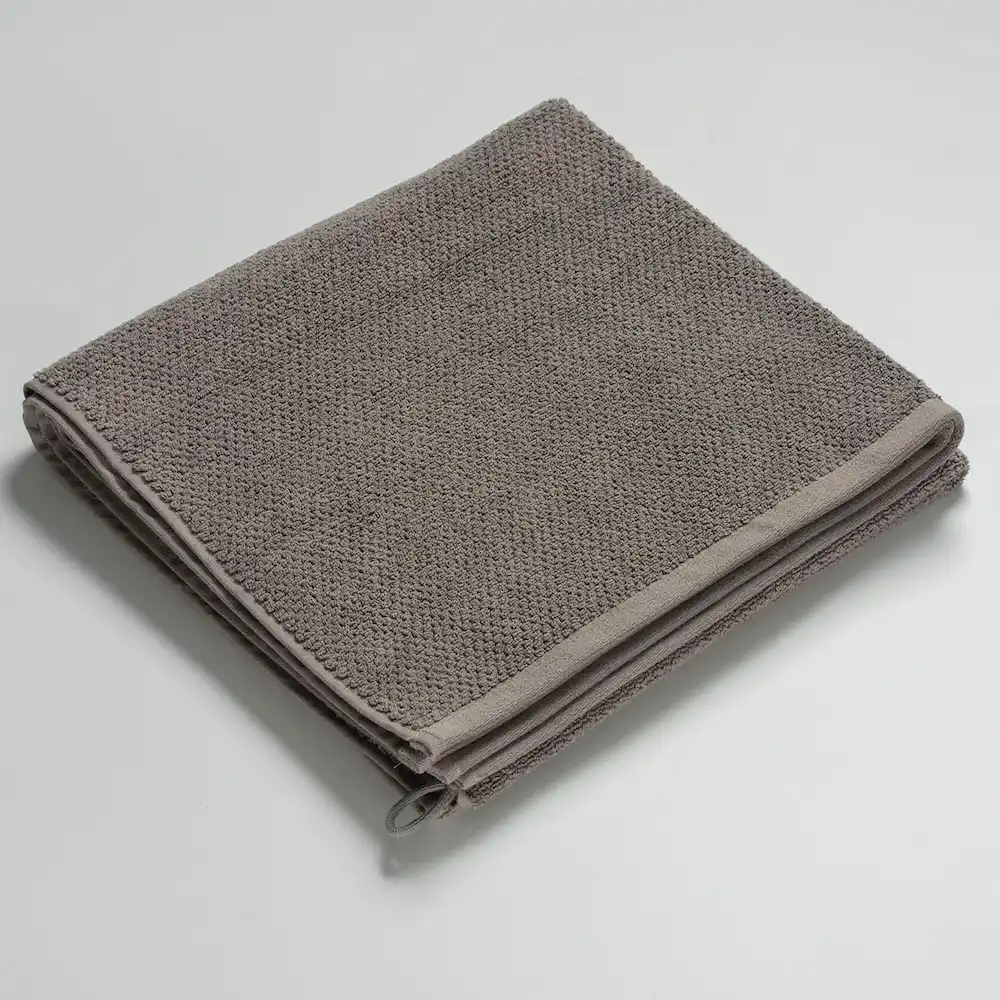 Maroyathome badlaken van 100% katoen in grijs