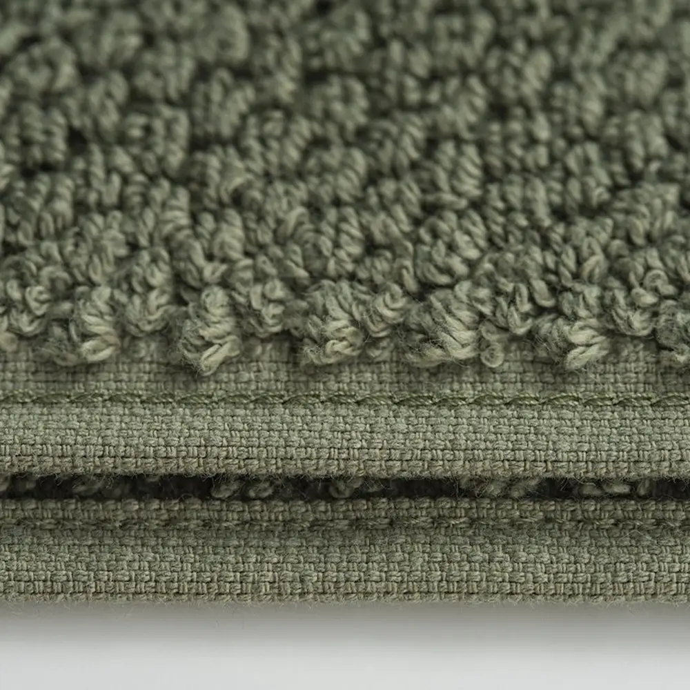 Maroyathome handdoeken van 100% katoen in groen zijn vakkundig afgewerkt