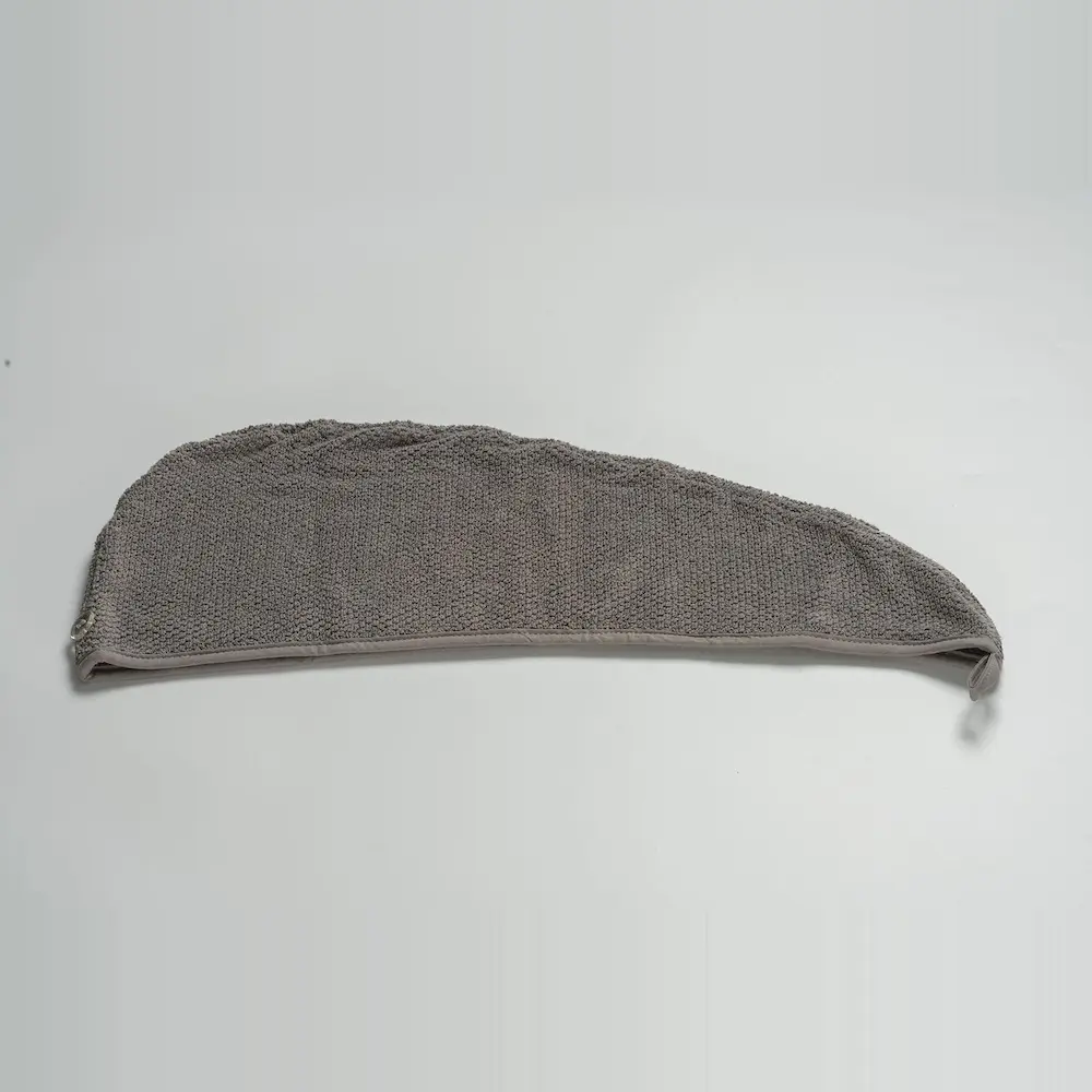 Uno haarhandoek grijs