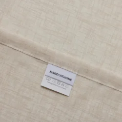 Bibiana Beige vitrage kant en klaar.