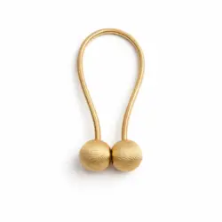 Embrasse 24 cm goud kleur. Voor vitrage en gordijnen tot 150 cm. breed.